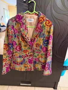 Floral Tapestry Blazer