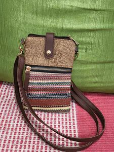 Stylish Woven Crossbody Bag