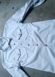 Men's Light Blue Corduroy Shirt