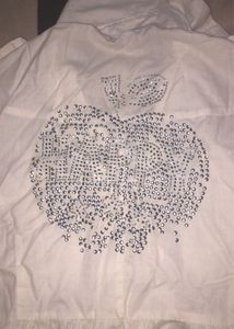 White Lace-Up babydoll Dress