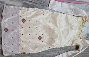 New Silk Top With Patch Work