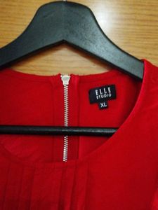 Beautiful Red Sleeveless Top