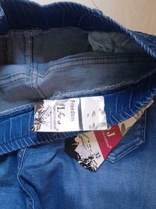 Blue Denim Jogger Jeans