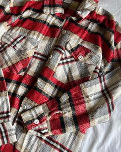 Street style store-  Cozy Plaid Flannel  Jacket -
