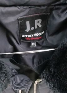 Jeffrey Rogers Black Puffer Jacket - M Size