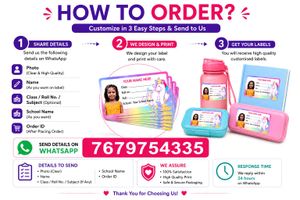 Personalized Name Labels for Kids