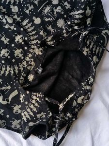 Boho Print Sleeveless Kurta