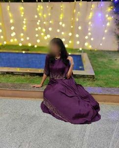 Beautiful Purple Ethnic Gown