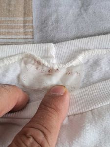 Unique Embroidered White Sweatshirt