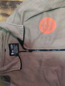 The Souled Store Brown Full-Zip Bomber Jacket
