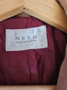 Tweed Long Coat For Girls