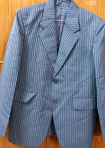 New Grey Coat Pent, Pent Length 37,coat Lengt34