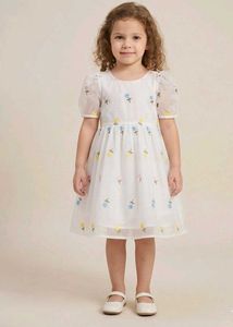 Cute Embroidered Dress 4-5years