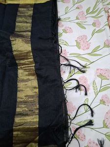 Elegant Black Saree