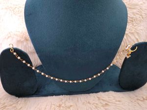 Elegant Pearl Nose Chain