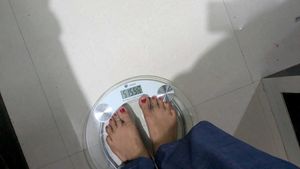 Digital Glass weight machine