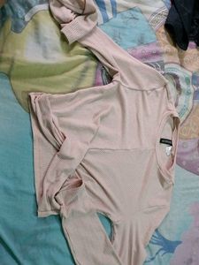 Ribbed Long Sleeve Top