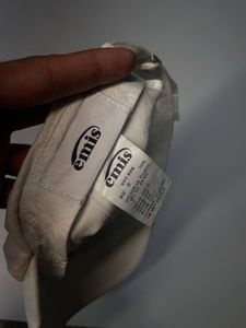 White "emis" Baseball Cap