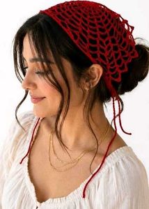 🕸🕸🕷SPIDERWEB CROCHET BANDANA 🕸🕸🕷