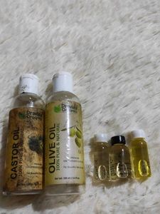 💛castor &amp; olive oil shots💛