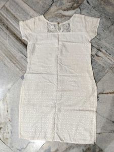 Elegant White Kurta