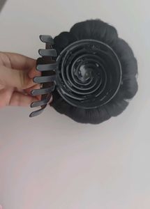 Black Hair Bun Extension