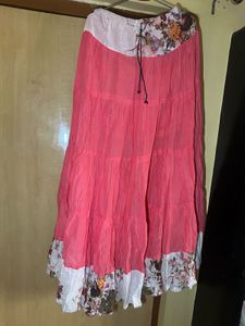 Boho Chic Tiered Maxi Skirt