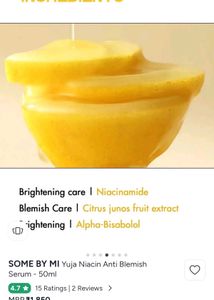 SOMEBYMI Yuja Niacin Anti Blemish Serum