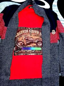 Boys Outfit: T-Shirt and Cardigan
