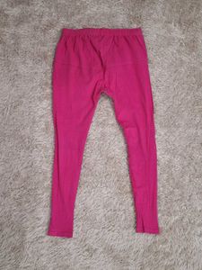 Women's Set of 2 Pink and Coral Leggings