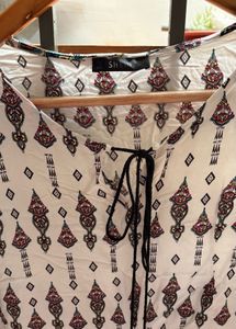 Boho Print Tunic Top