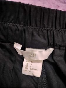 Black Pleated Shorts