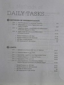 Arihant JEE Math DPP Vol 7 Graphs &amp; Derivatives
