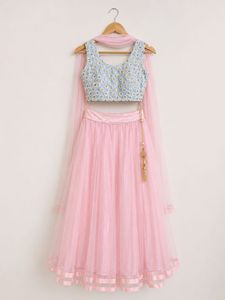 Beautiful Pink Lehenga Choli Set
