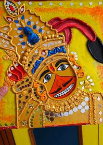 Kashtbhanjan Hanuman Ji ...Lippan Art