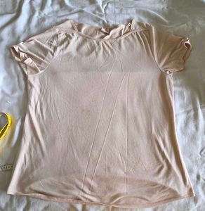 Comfortable Light Pink T-Shirt