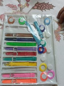 Colorful Watch Strap Set