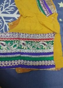 Yellow Lehenga Choli Set