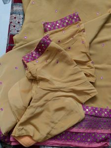 Beautiful Soft Body Hugging Saree