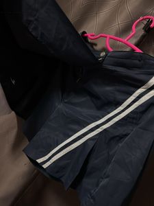 Stylish Navy Skort with White Stripes26-28