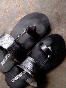 Comfortable Black Sandals for Men