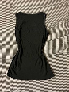 Vintage Black Velvet Top