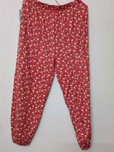 Cute Floral Pajama Pants