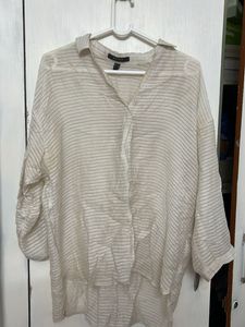 Striped Oversized Blouse
