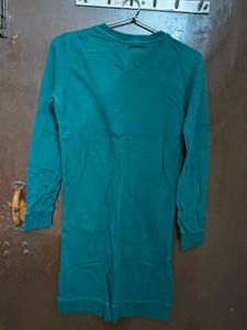Green 'Fight Like A Girl' Tunic Top for 13-15 yr