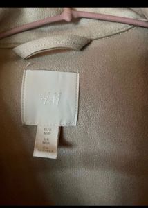 H&amp;M Suede Shacket Jacket