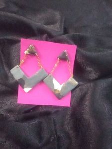 Geometric Statement Earrings