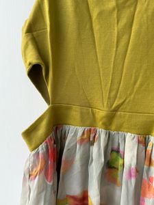 Floral Print Cutout Dress