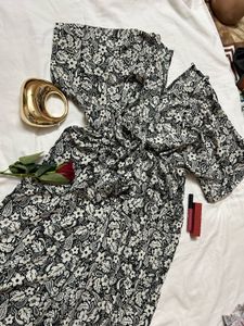 Floral Print Mini Dress