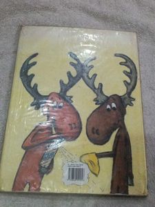 The Useful Moose by Fiona Robinson hard cover book
